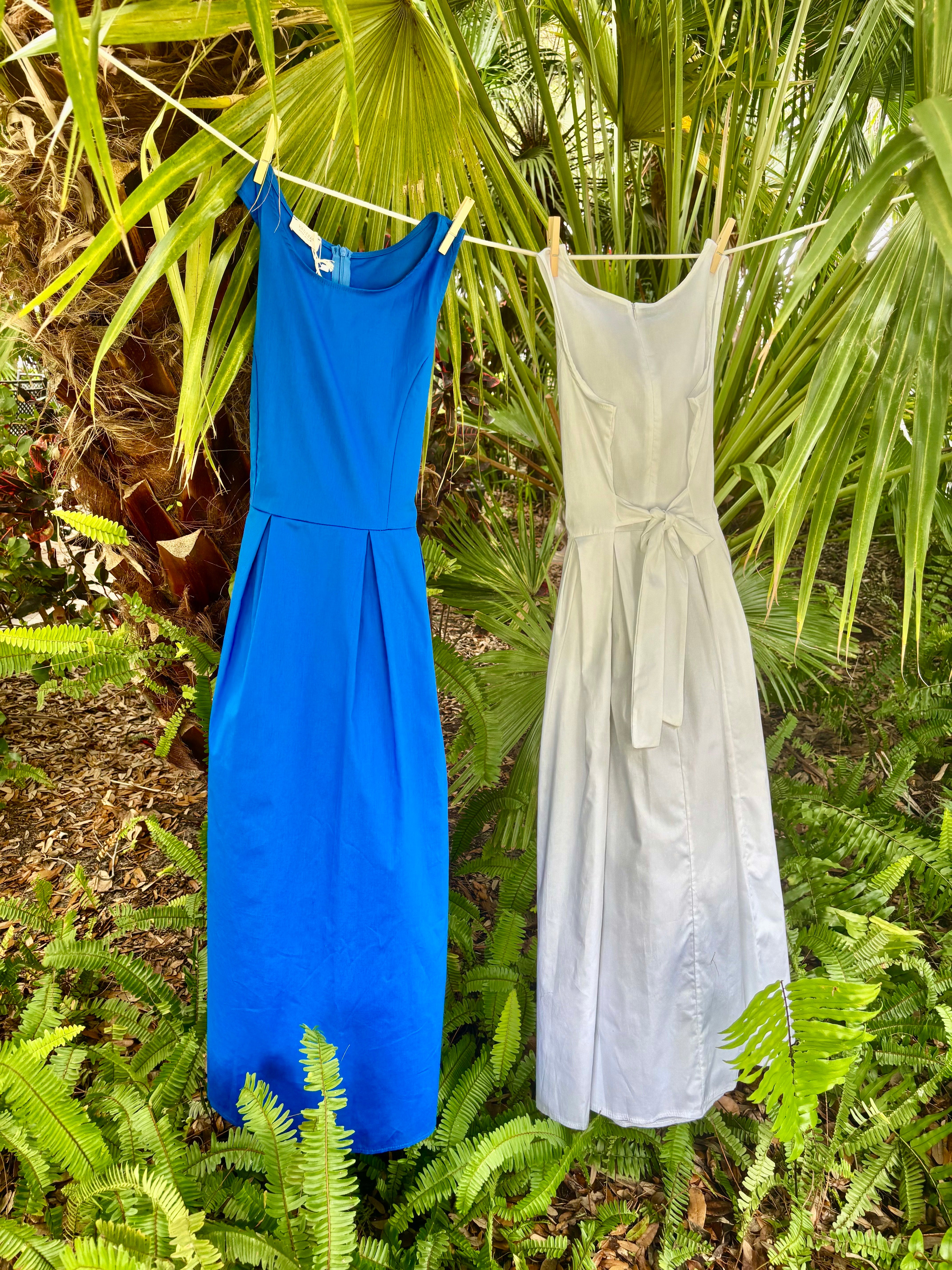 Chic Sleeveless Maxi Cotton Summer Dress Resort Wear Dress