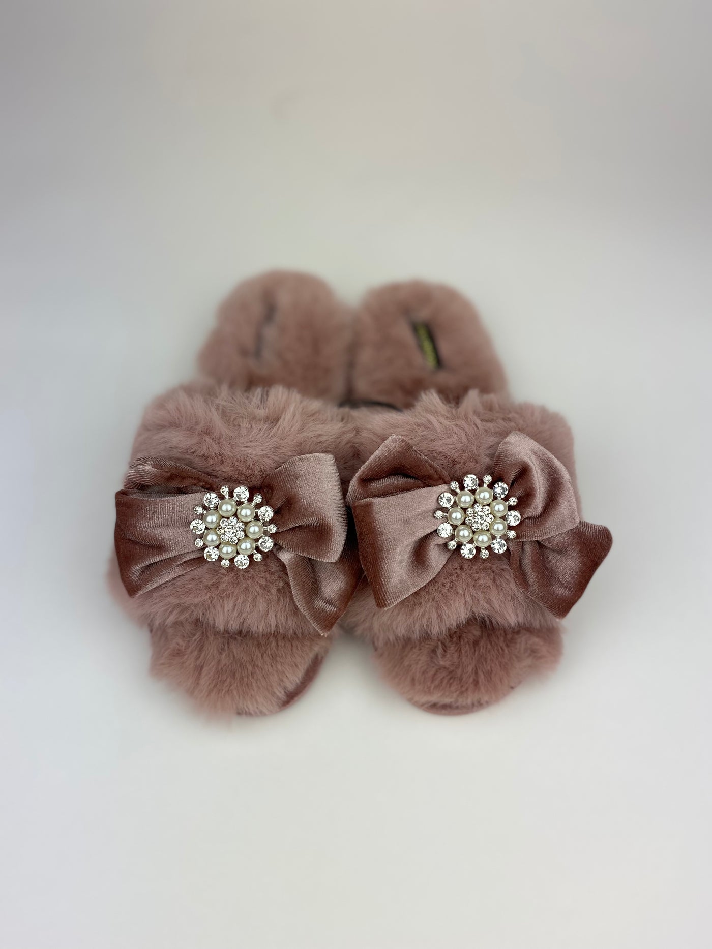 Gorgeous cozy glam "slip on" slippers