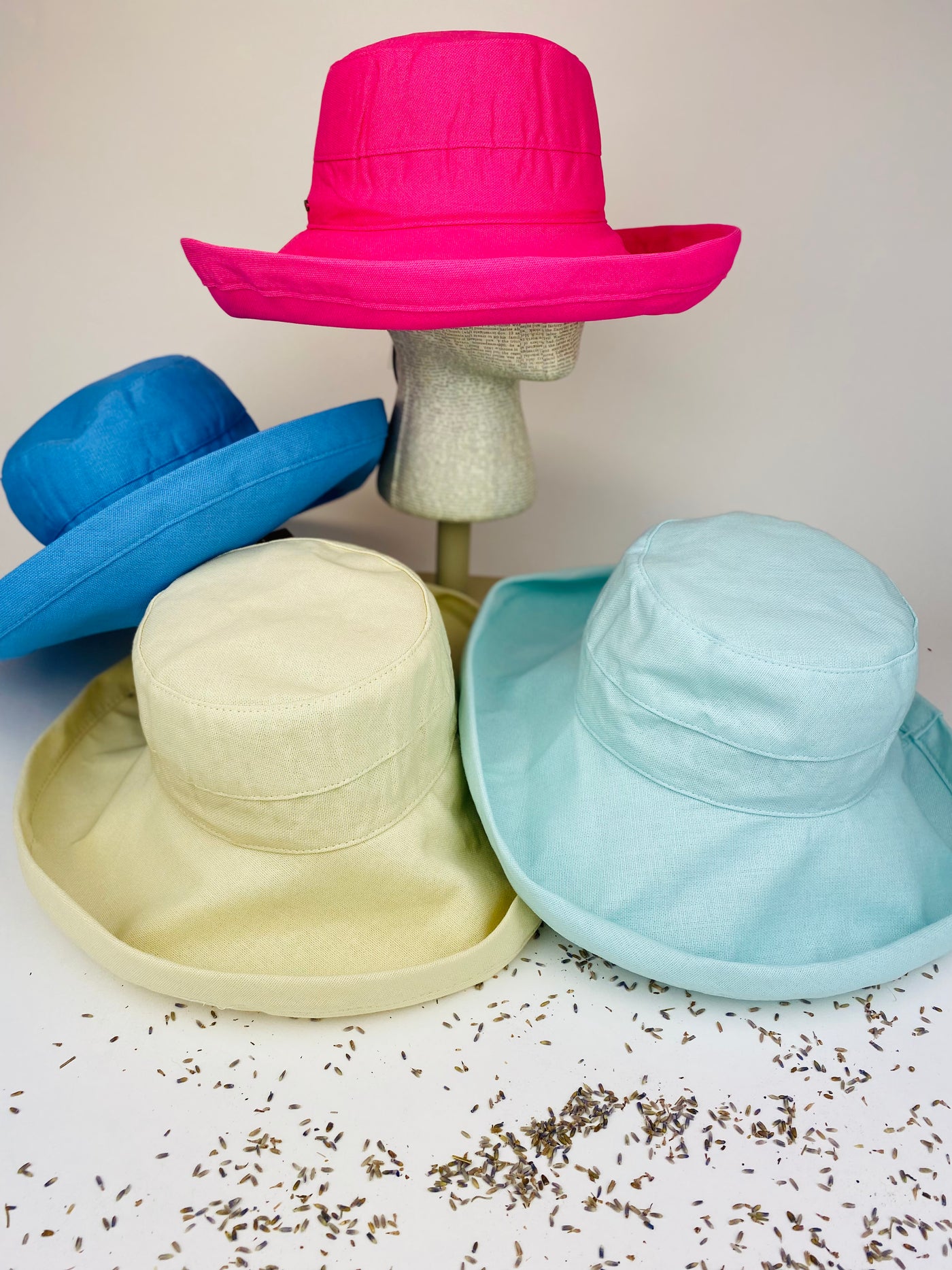 Scala 100% cotton crusher hats