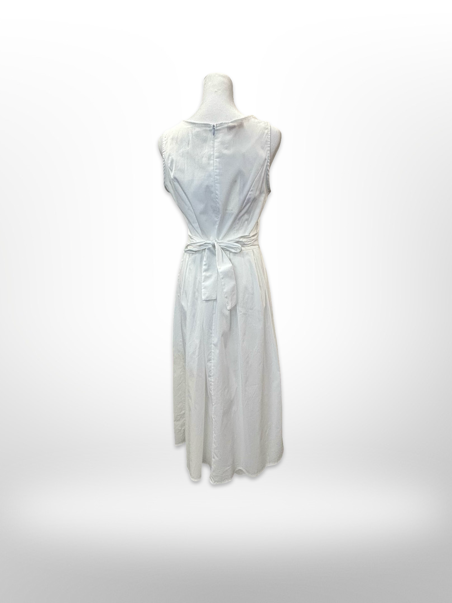 Chic Sleeveless Maxi Cotton Summer Dress | Resort Wear Dress