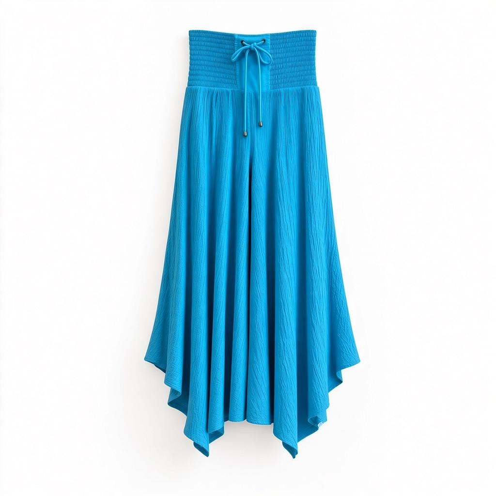 Greece Cotton Flowing Palazzo Pants
