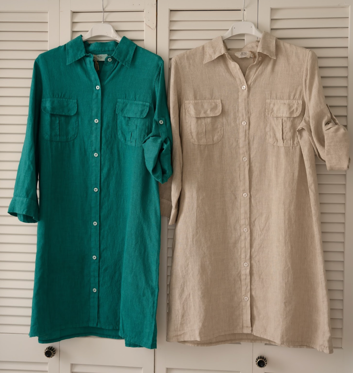 Resort Wear Dress - Ella Greece Linen Shirt Dress Collection