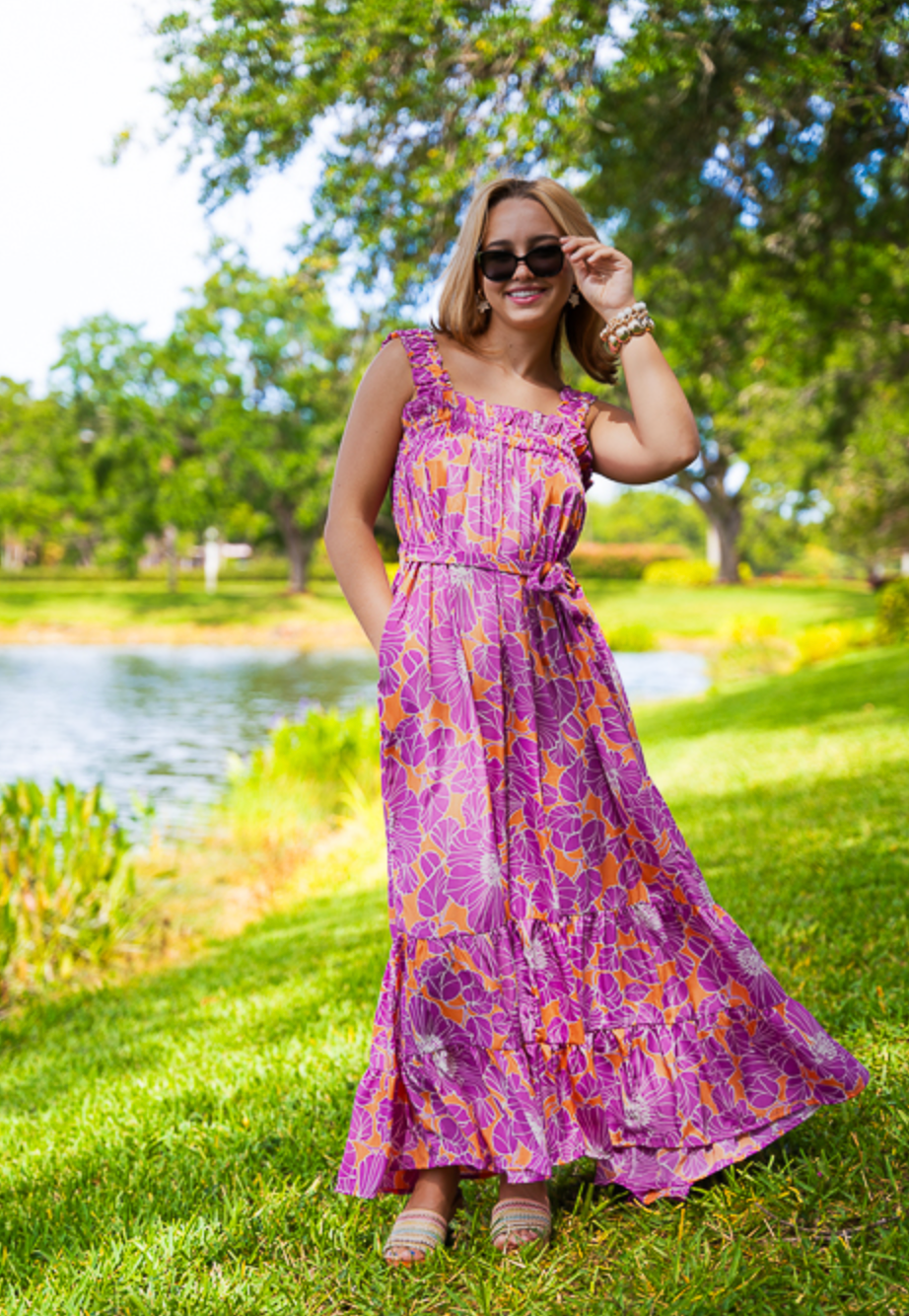 Resort Wear - Ella Dress | Chic Maxi Boho Style