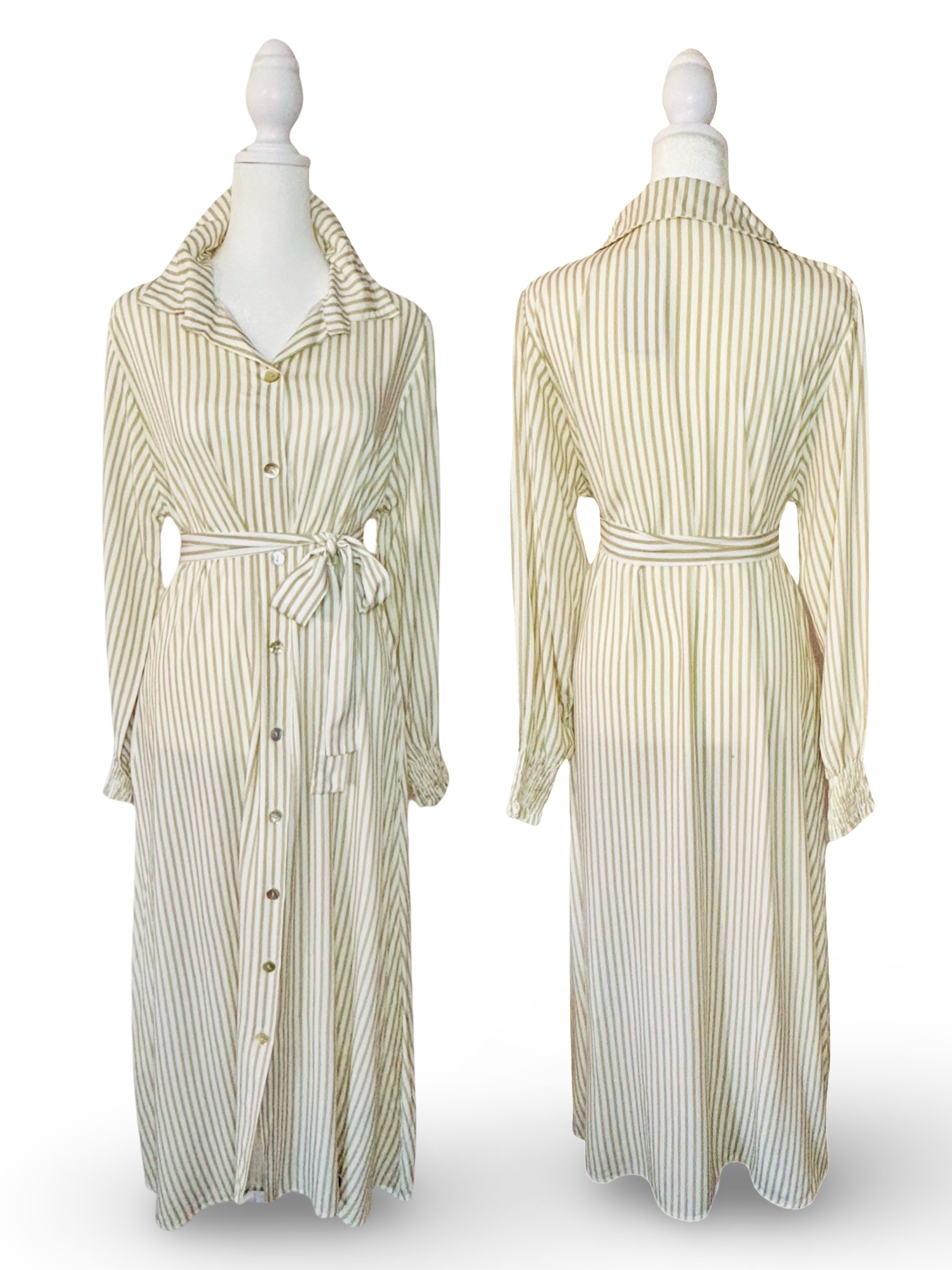 Patricia Long Striped Dress