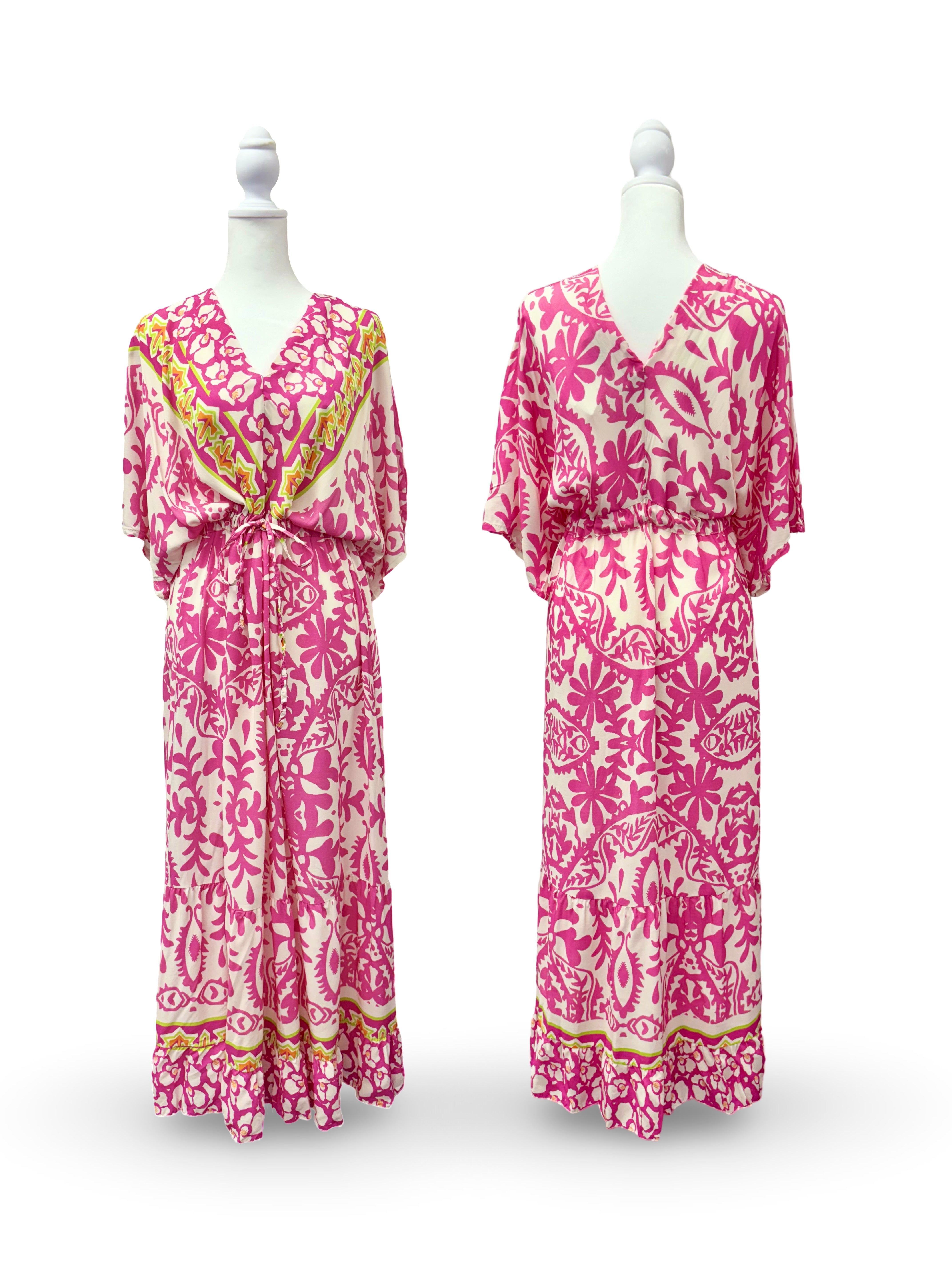 Resort wear dress - Julia Dress | Stunning Maxi Style Pink