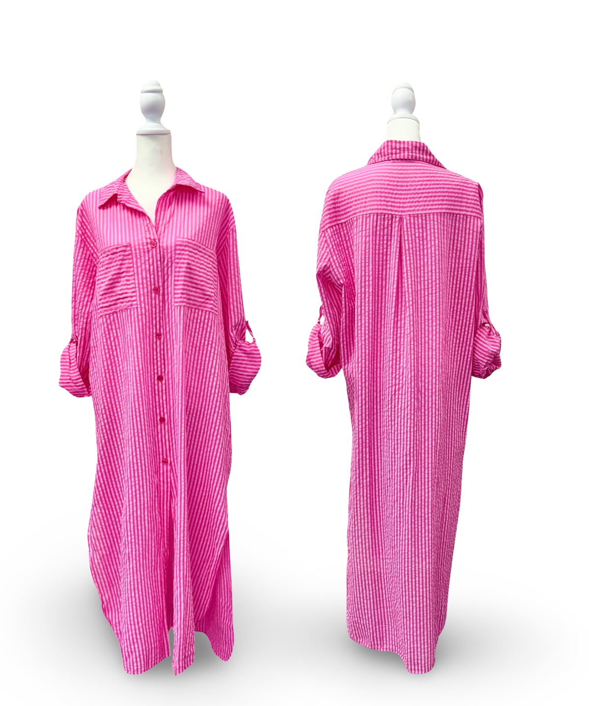 Resort Wear Cover Ups - Stylish Charlotte Coverup for Summer Pink