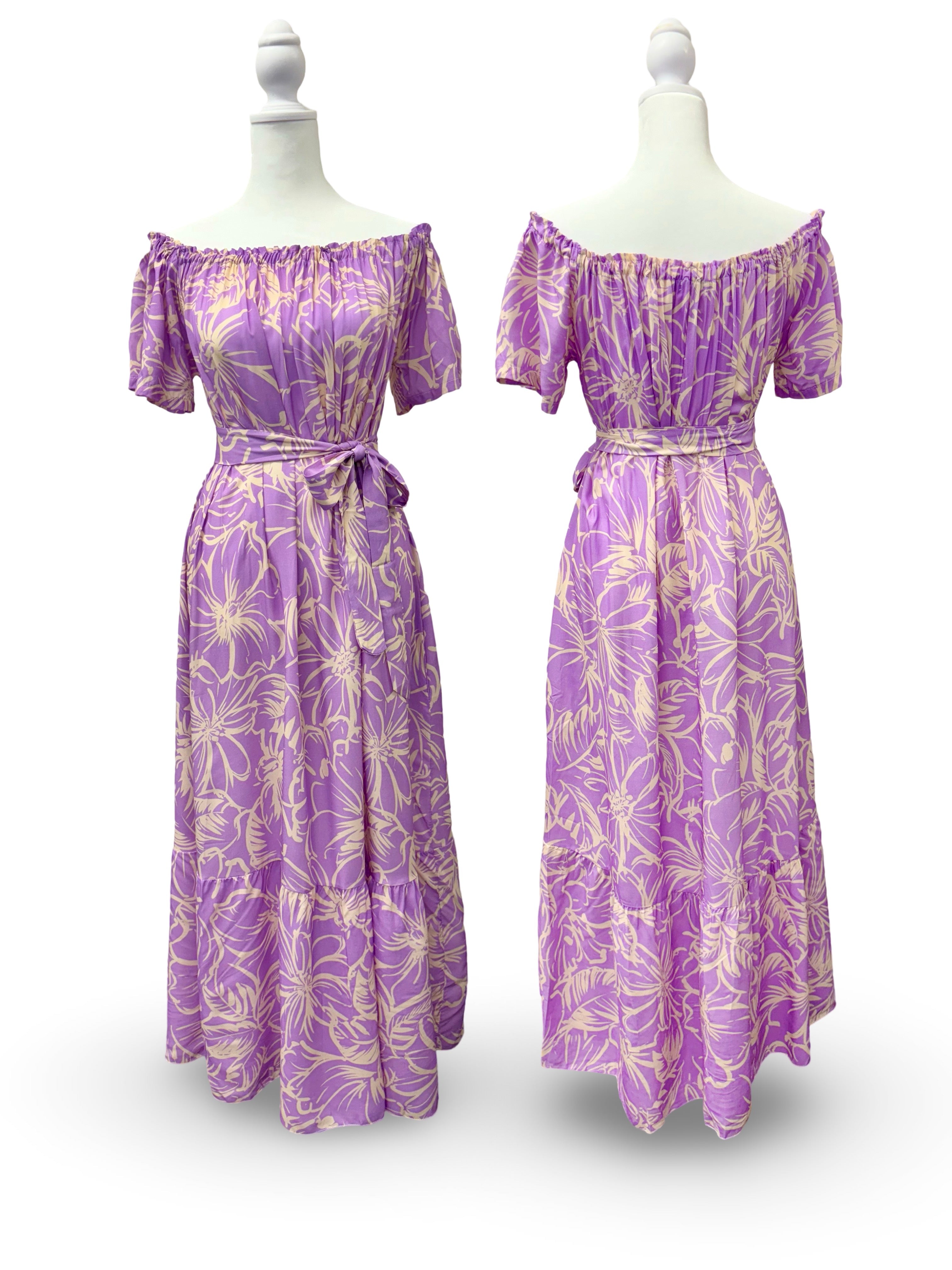 Resort wear dress - Ginnia Dress for Stylish Occasions Lavender