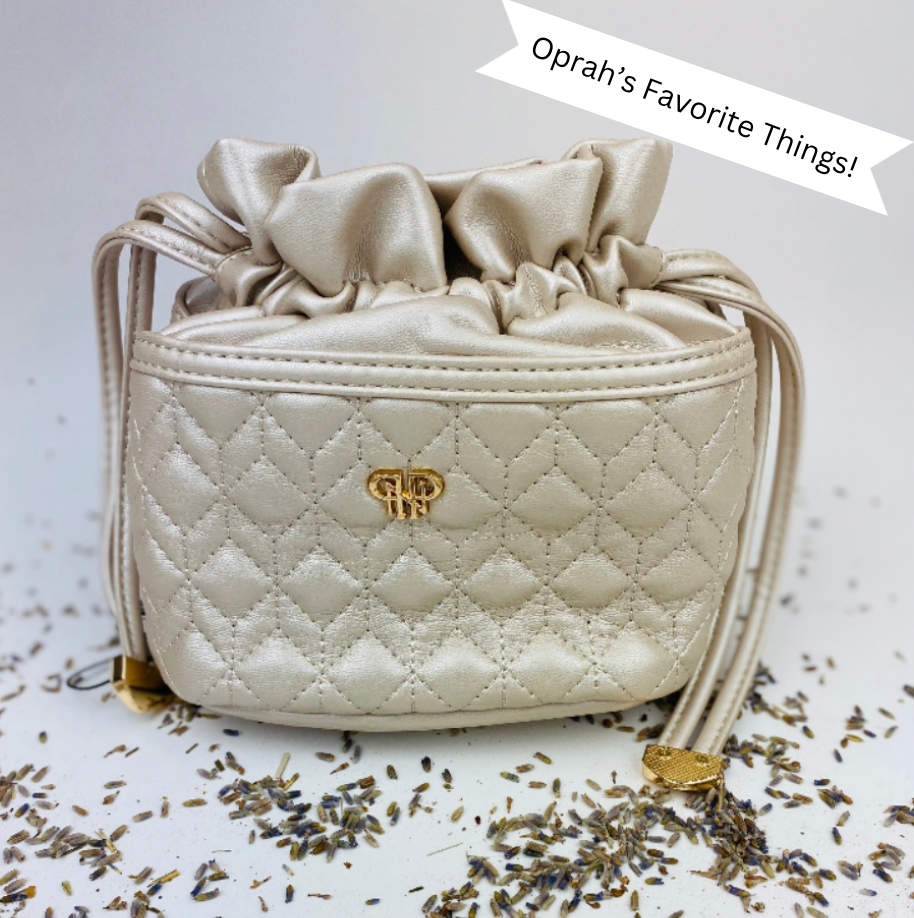 Resort Wear Accessories | Stylish Quilted Pearl Travel Pieces