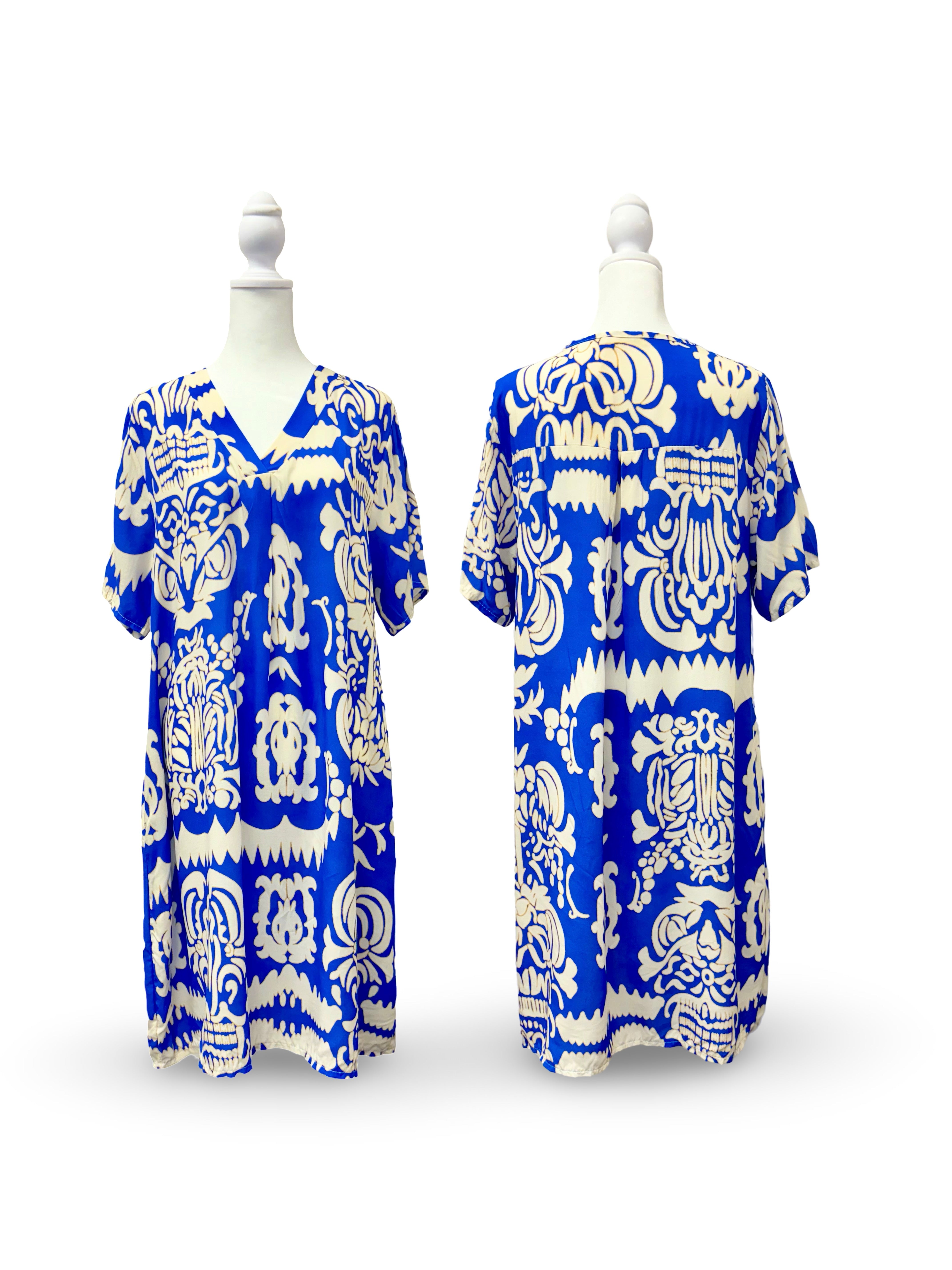 Resort Wear Dress | Stylish Emilia Dress for Any Occasion Blue