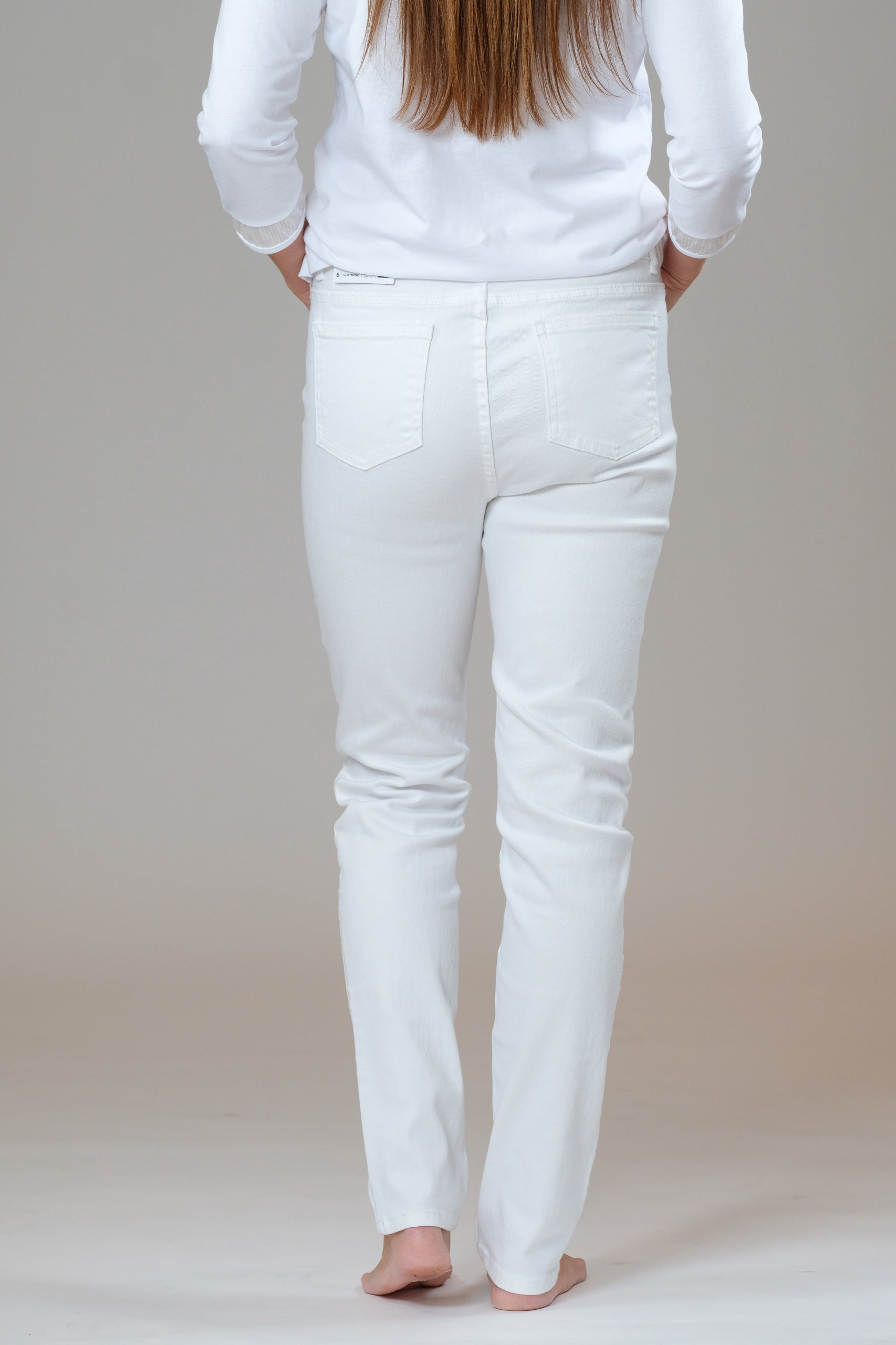 Resort Wear Bottoms - 1822 White Jeans for Ultimate Comfort