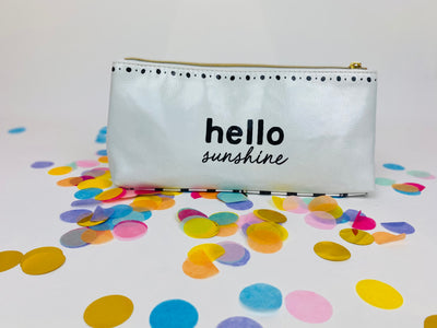 Super fun oil cloth make-up toiletry bags - SOLD OUT!