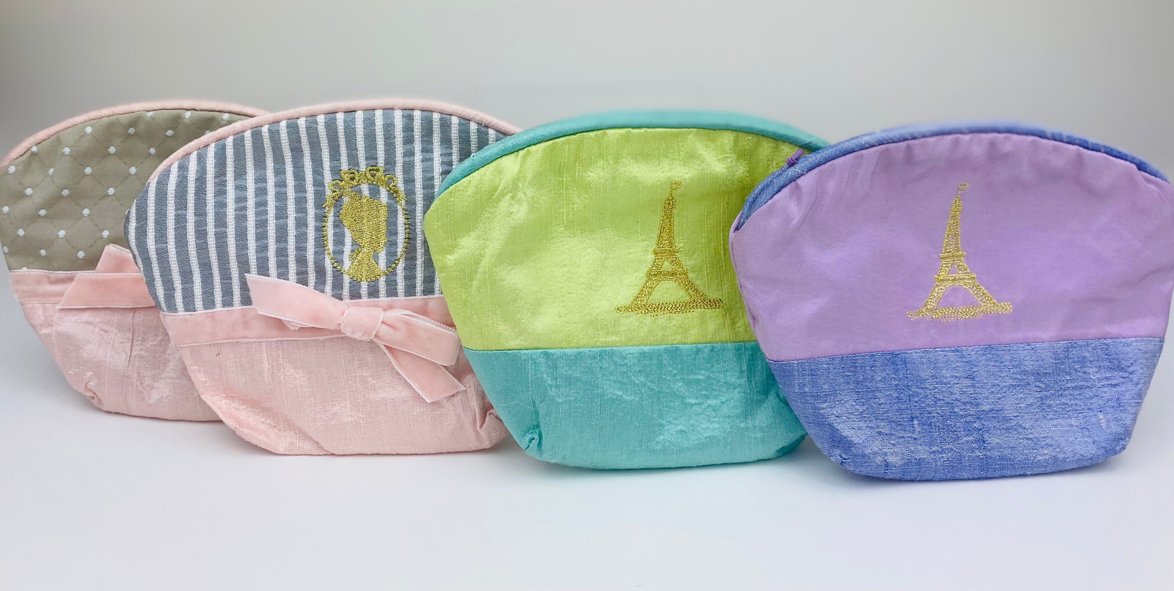 Resort Wear Accessories - Elegant French Cosmetic Bags