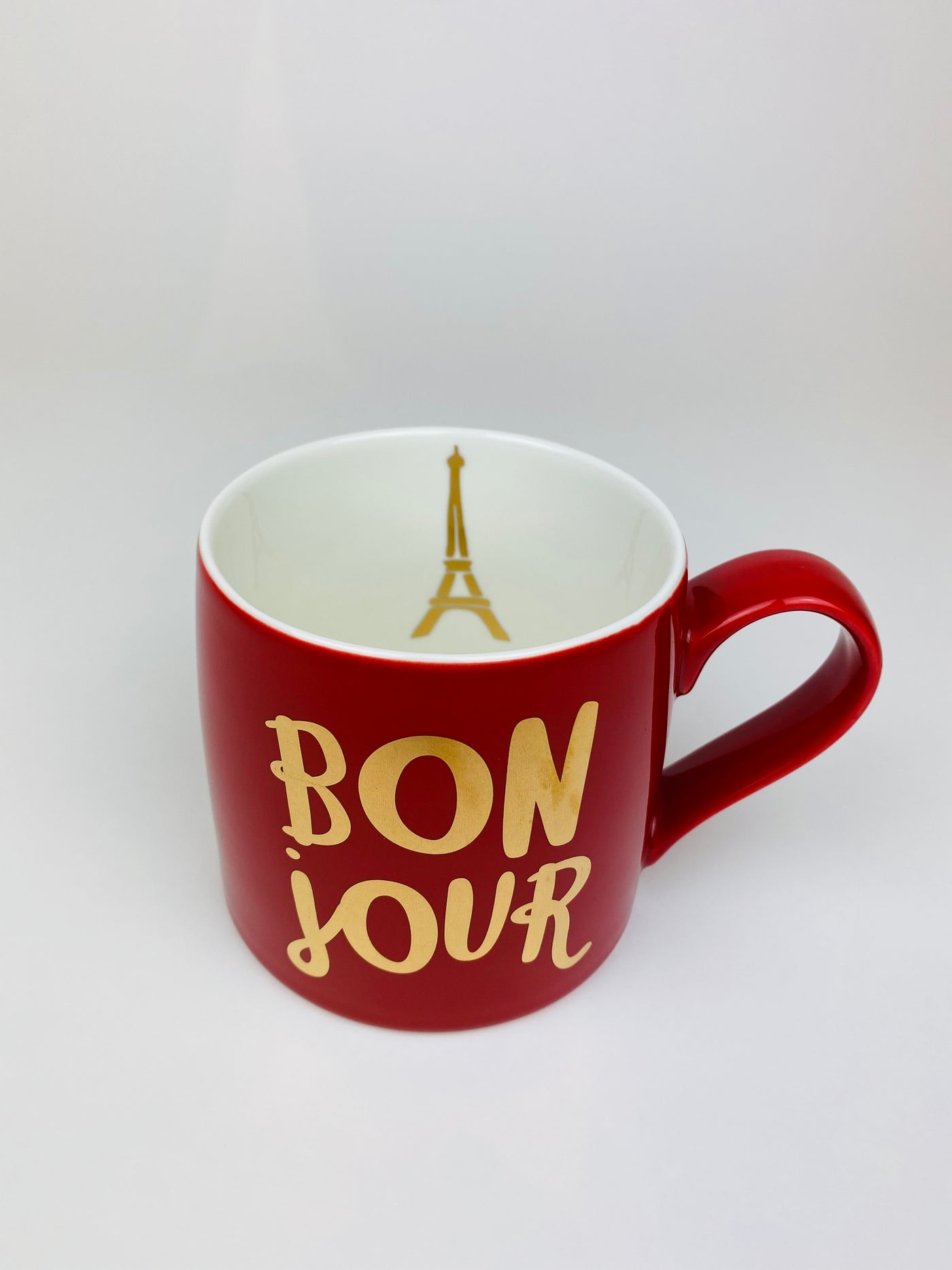 Bon Jour Ceramic Coffee Mug