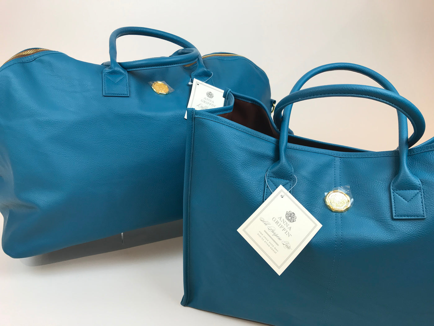 Peacock Blue Tote
