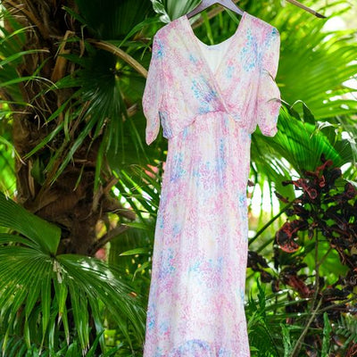 Beautiful Garden Party Monet Dress